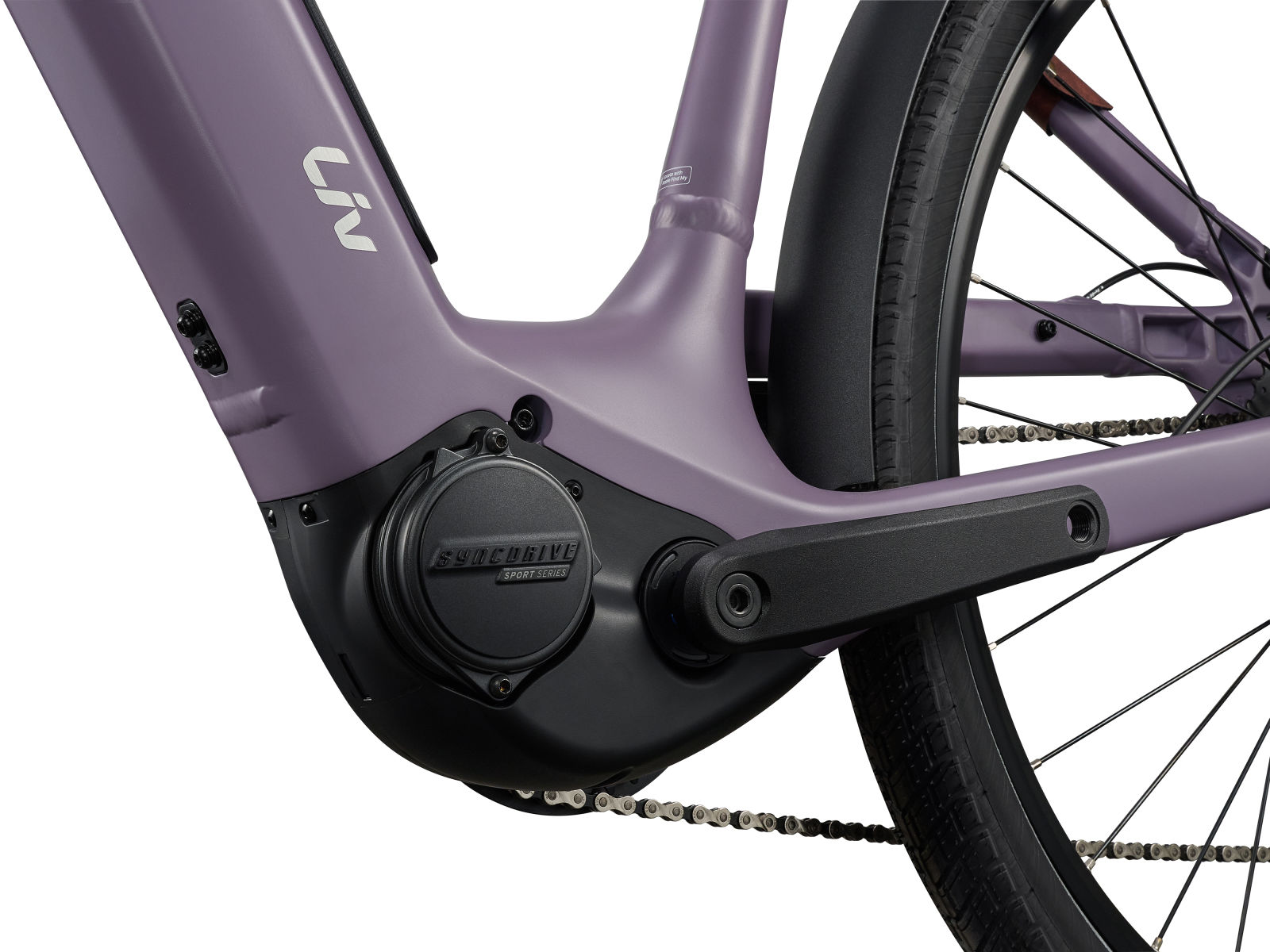 Liv Allure E+ 2 close up component detail