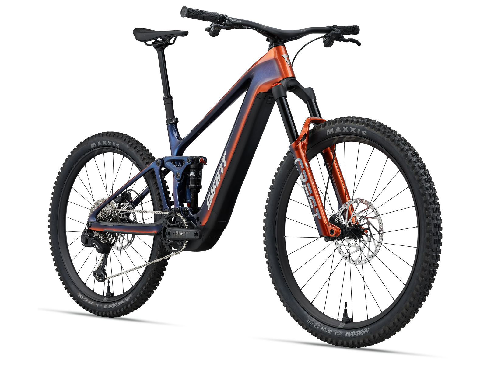 Giant Trance Advanced E+ SE front view on white background
