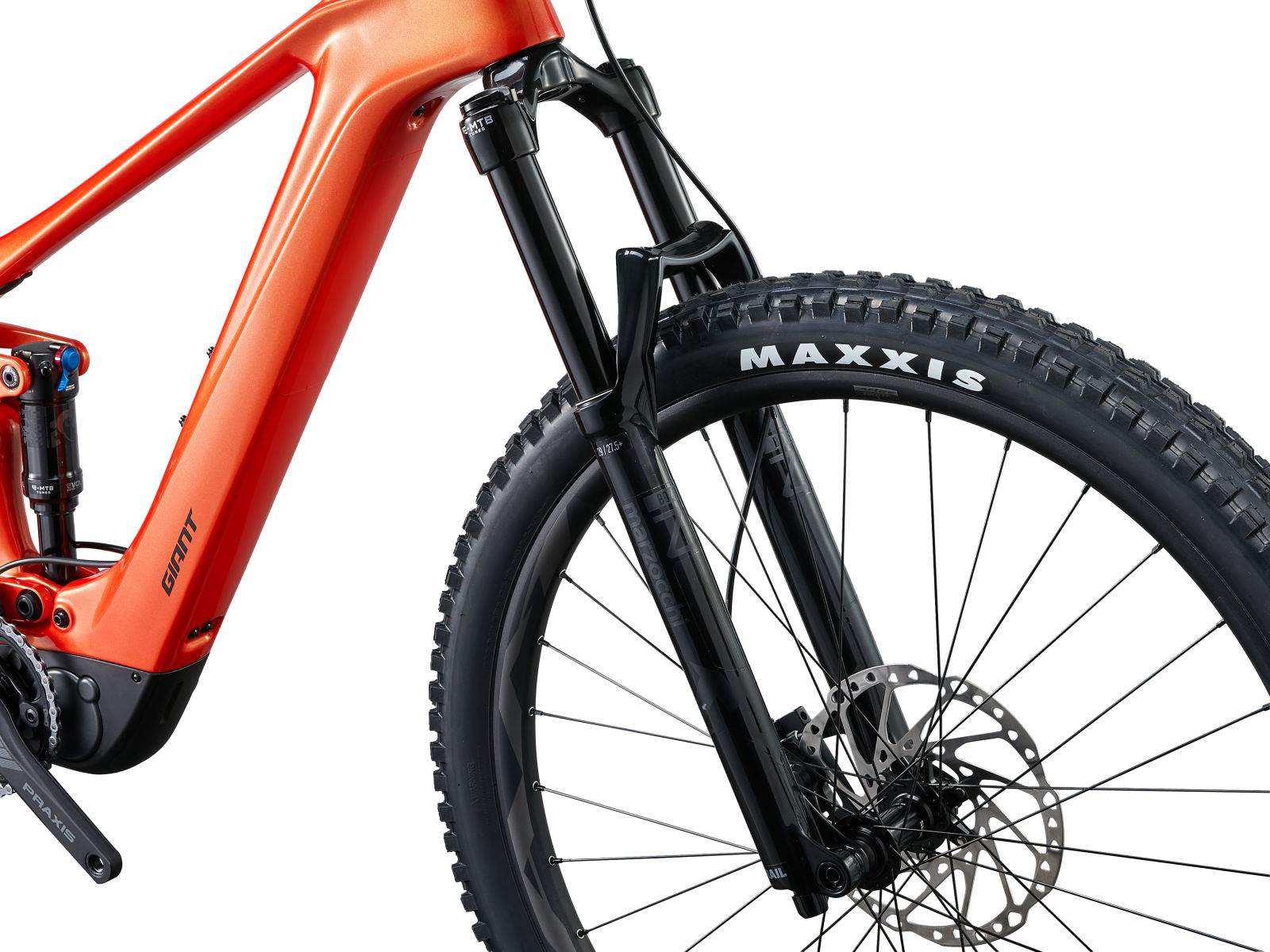 Giant Trance X Advanced E+ Elite 3 close up component detail