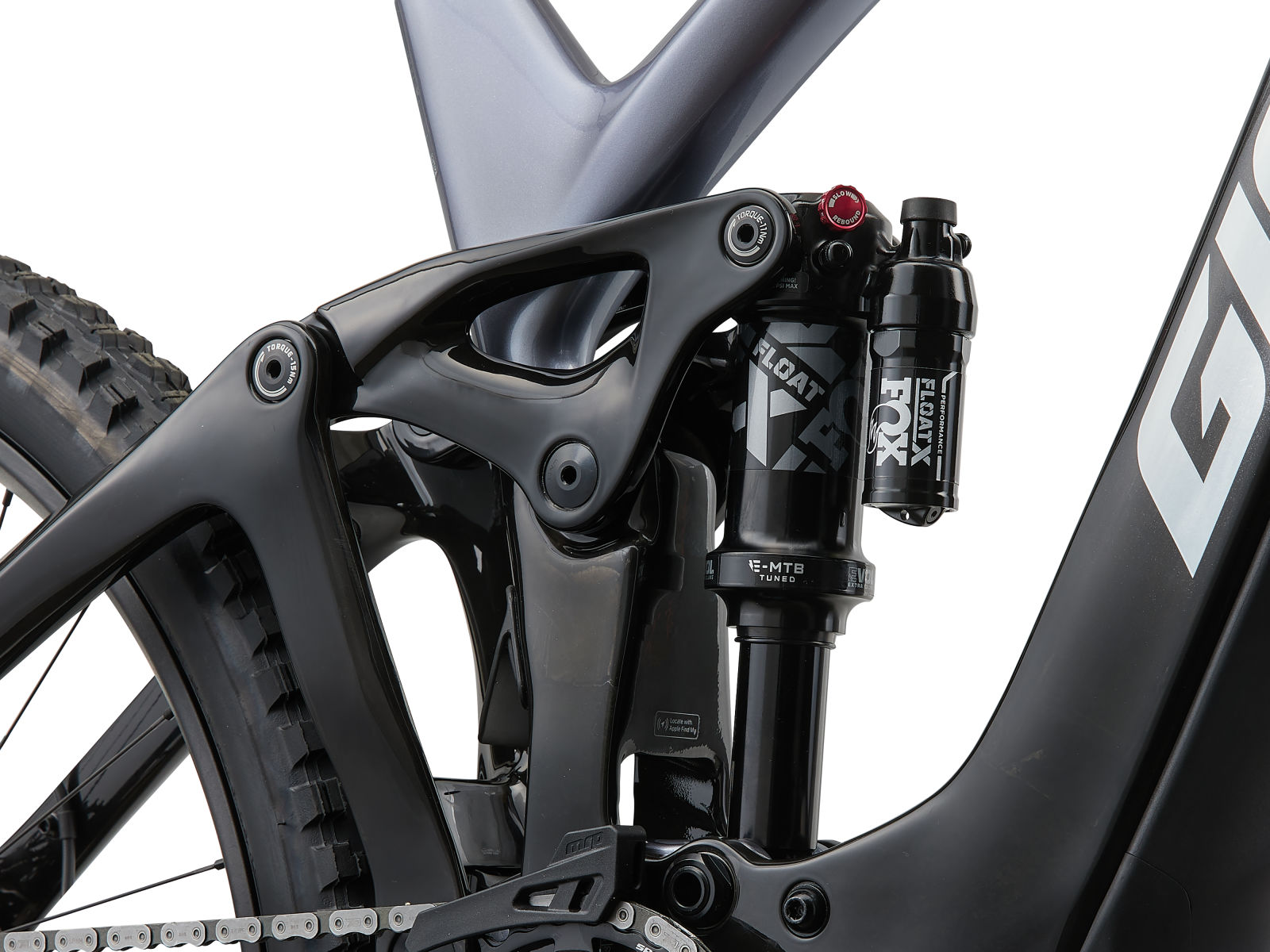 Giant Reign Advanced E+ 1 close up component detail