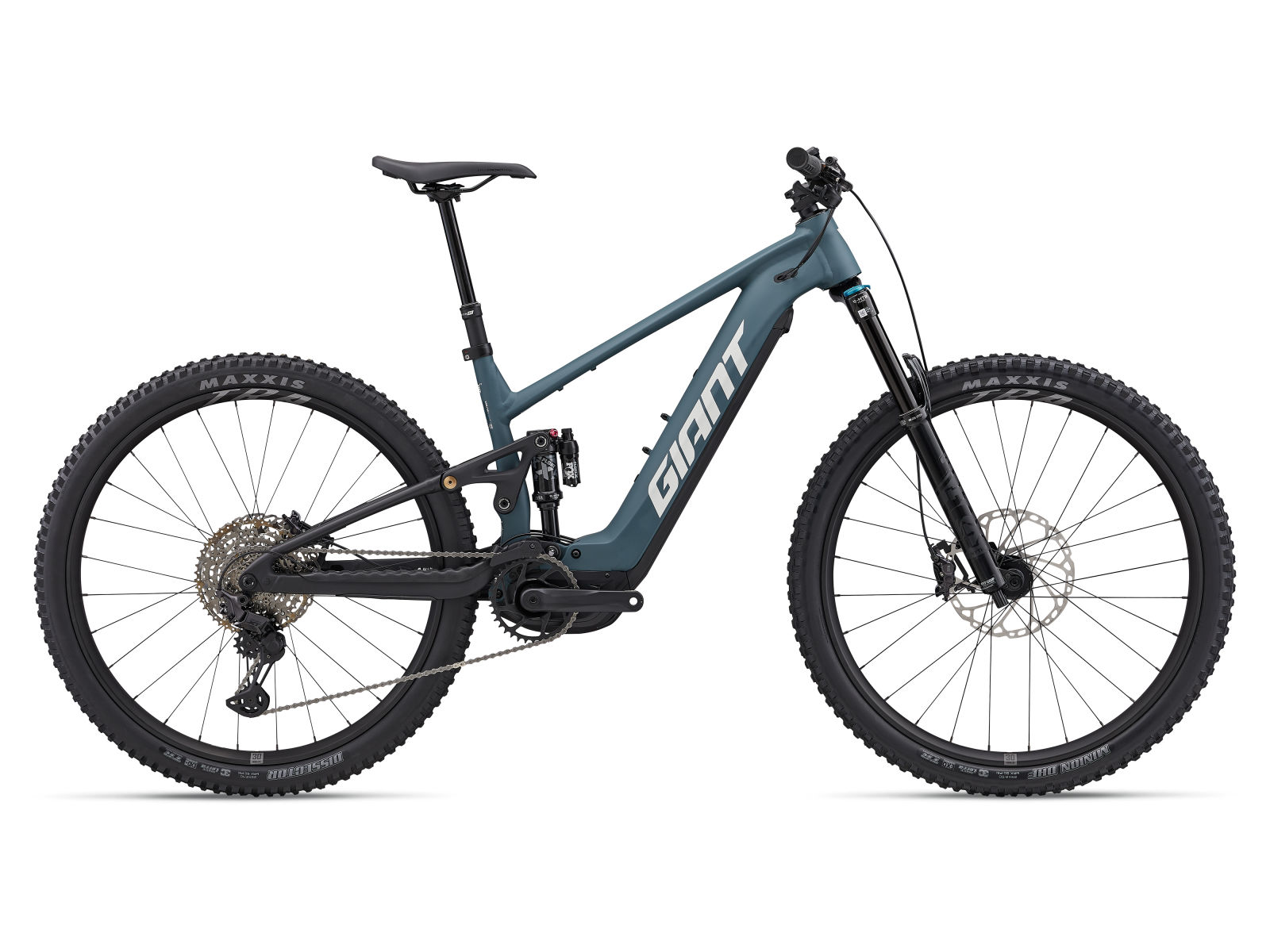 Giant Stance E+ 0 e-bike, side profile on white background