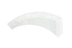 Kit 6 Stickers Blanc Roues CADEX Max 40 (pour une roue)