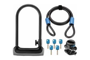 Giant SureLock Protector 2 DT Bike U-Lock & Cable 115mm x 230mm