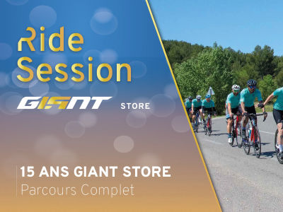 Boucle des 15 ans Giant Store : parcours complet