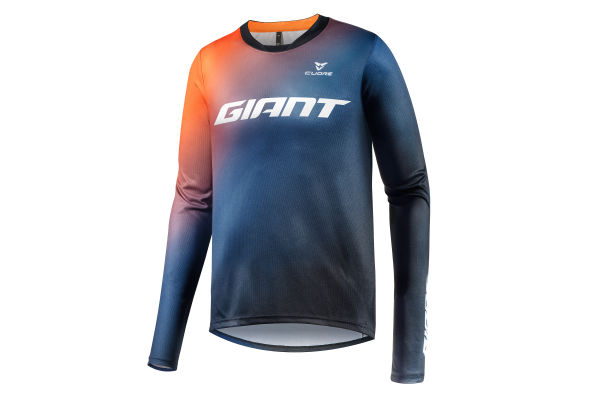 Replica Giant Factory Off Road Team Long Sleeve Trail Jersey