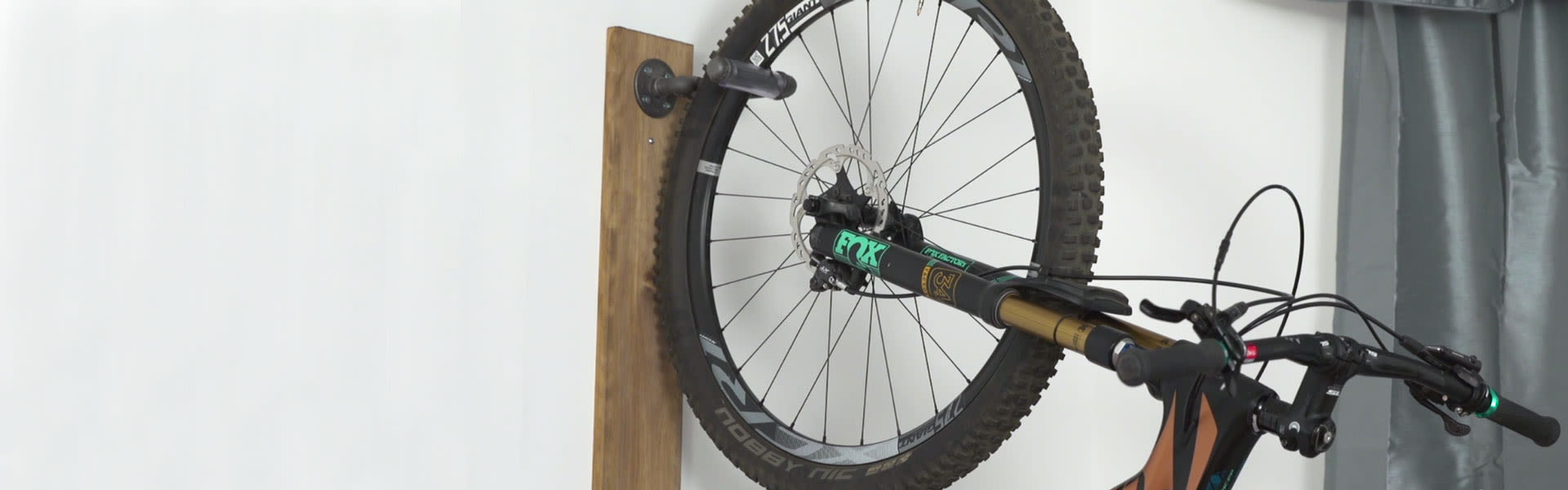 Installing Bike Hooks for Vertical Storage 