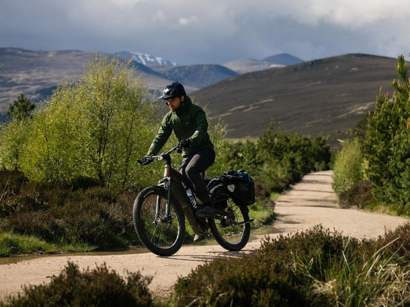 Vélo chemin électrique