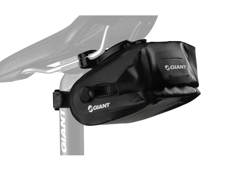 Double Water Bottle Saddle Bag - Large Capacity Under Seat Bike Bag With Reflective Strip For Mountain & Road Bikes