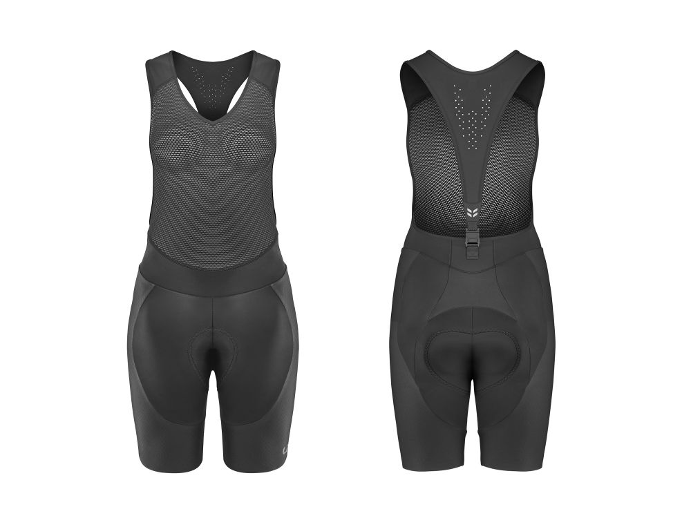 Supreme Bib Shorts w Pit Stop with interactive tooltips