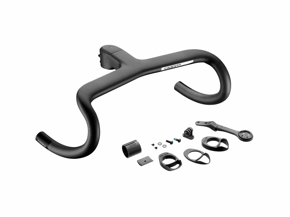 CADEX Aero Integrated Handlebar with interactive tooltips