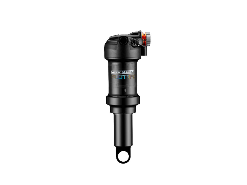 Crest FloTrac XC Shock with interactive tooltips