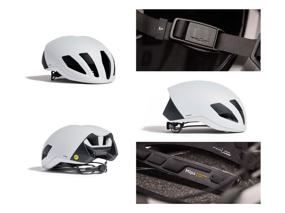 Pursuit Mips Helmet with interactive tooltips