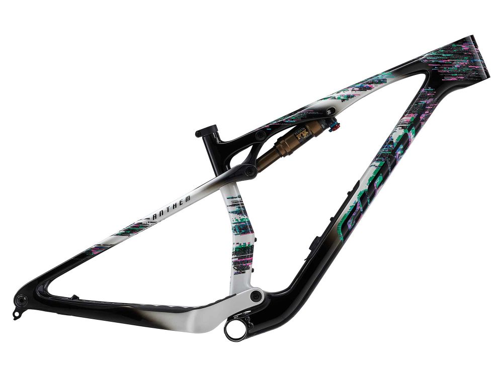 Anthem X Advanced SL Frameset (2026) with interactive tooltips