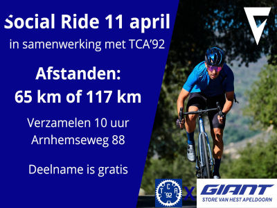 Social Ride 11 april