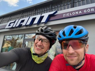 Ustawka szosowa z Giant Zielona Góra