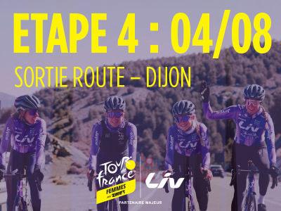 Sortie Route avec des ambassadrices Liv sur le TDFFAZ