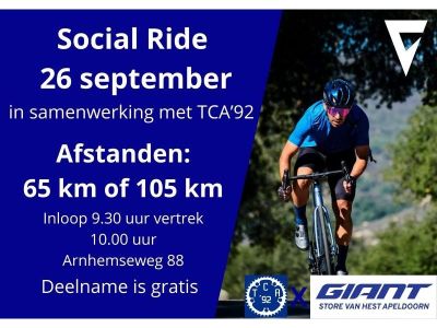 Social Ride 26 september