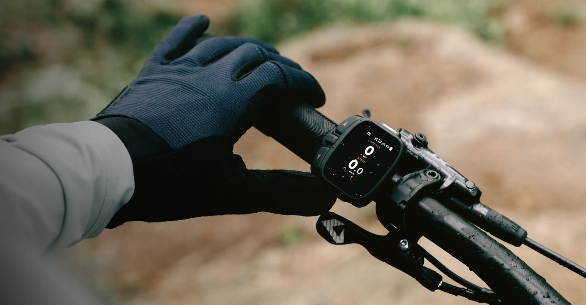 Person adjusting RideControl Dash 2