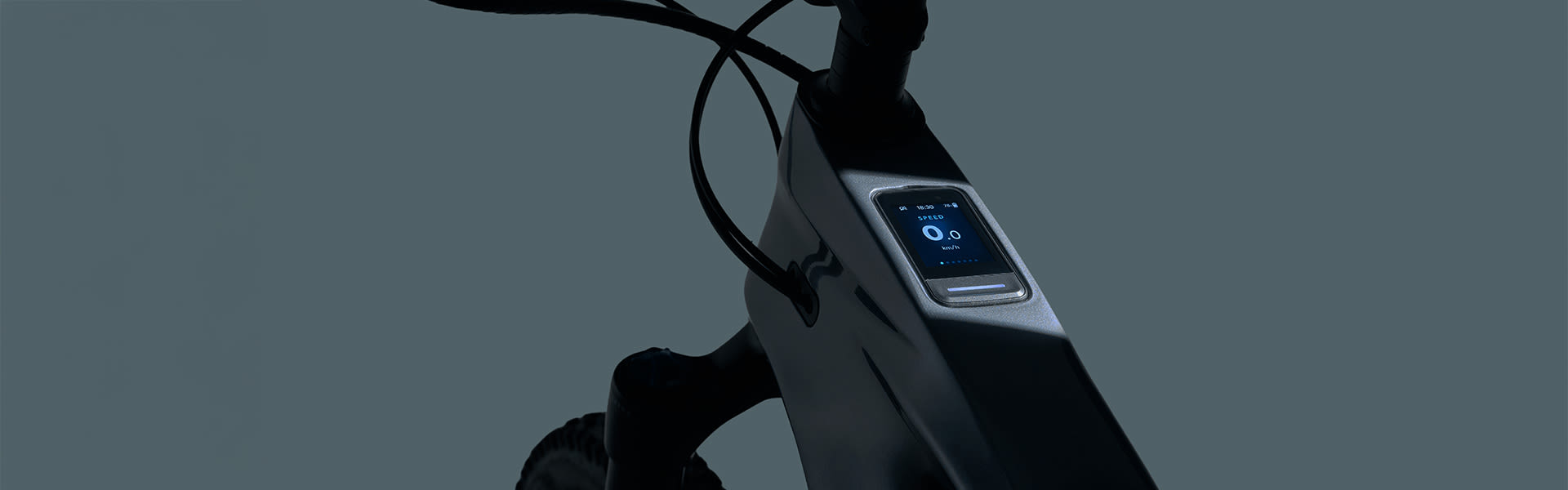 Ridecontrol go lux screen on toptube