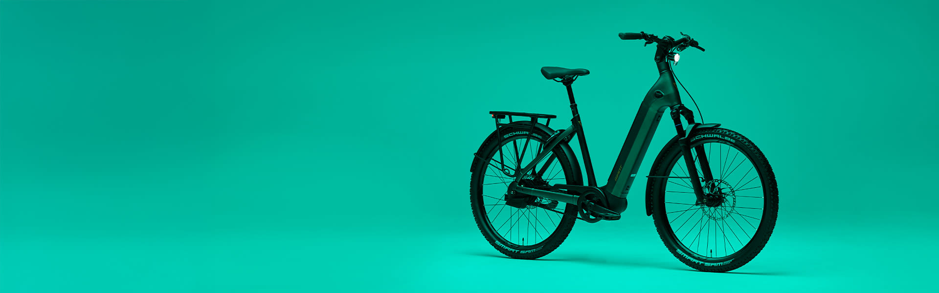 anytour on green colored background