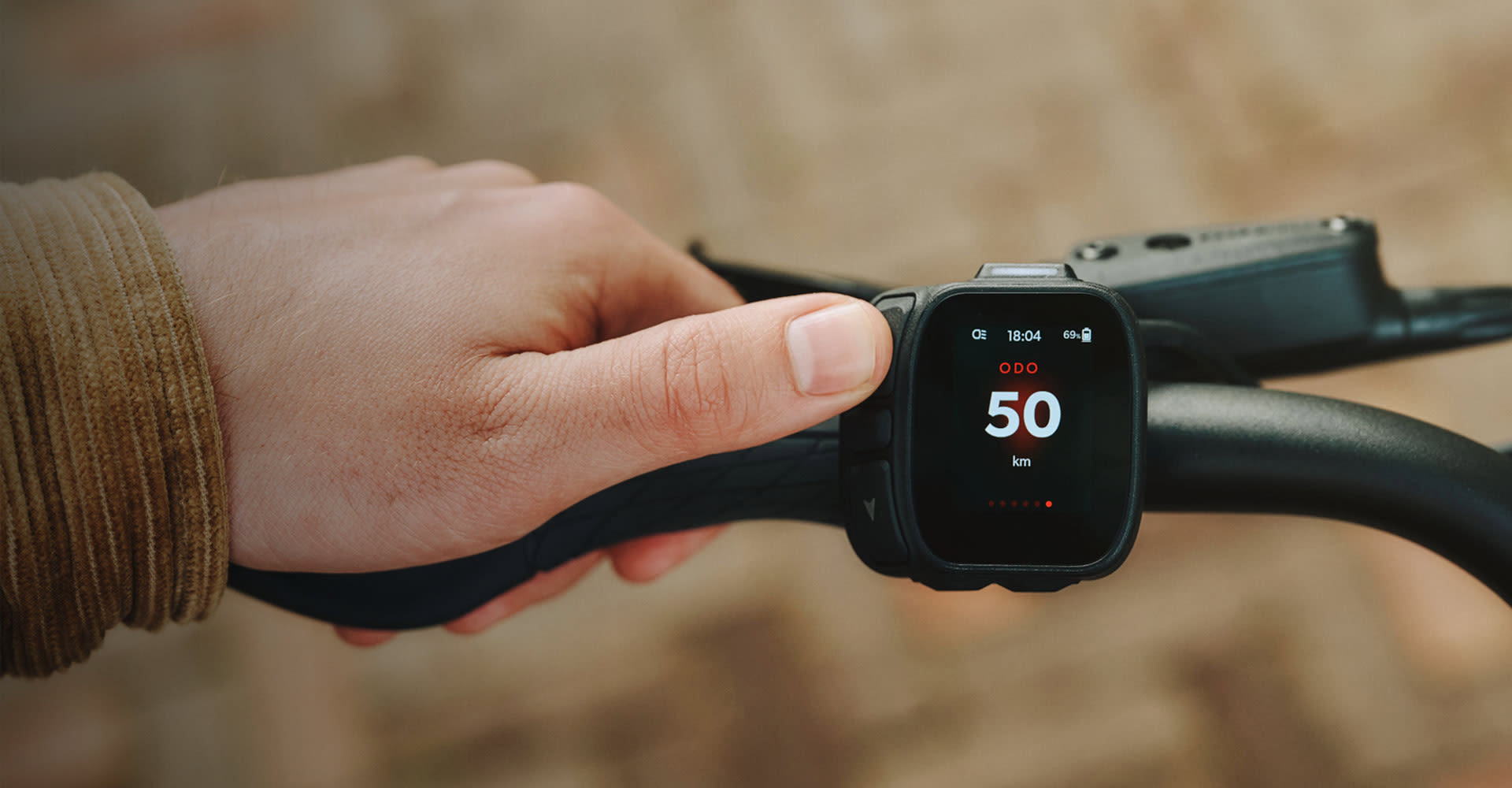 RideControl Dash 2 odometer