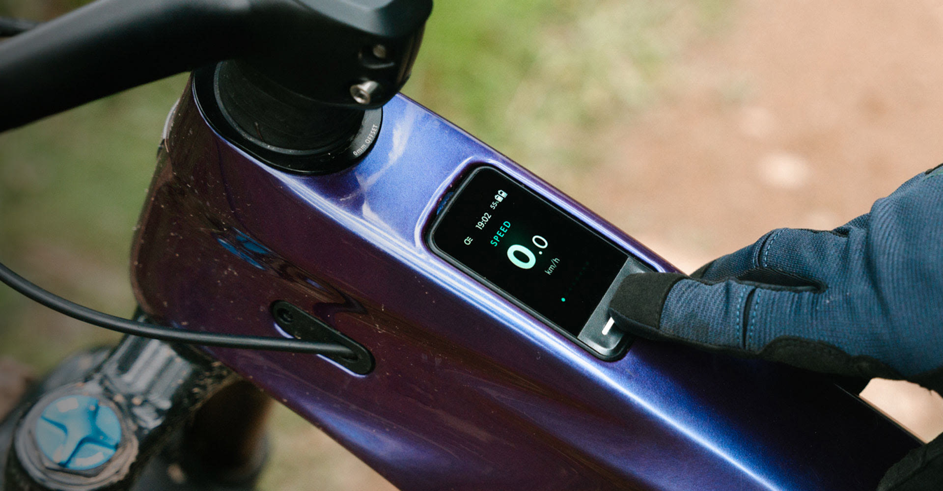RideControl Dash on Top Tube
