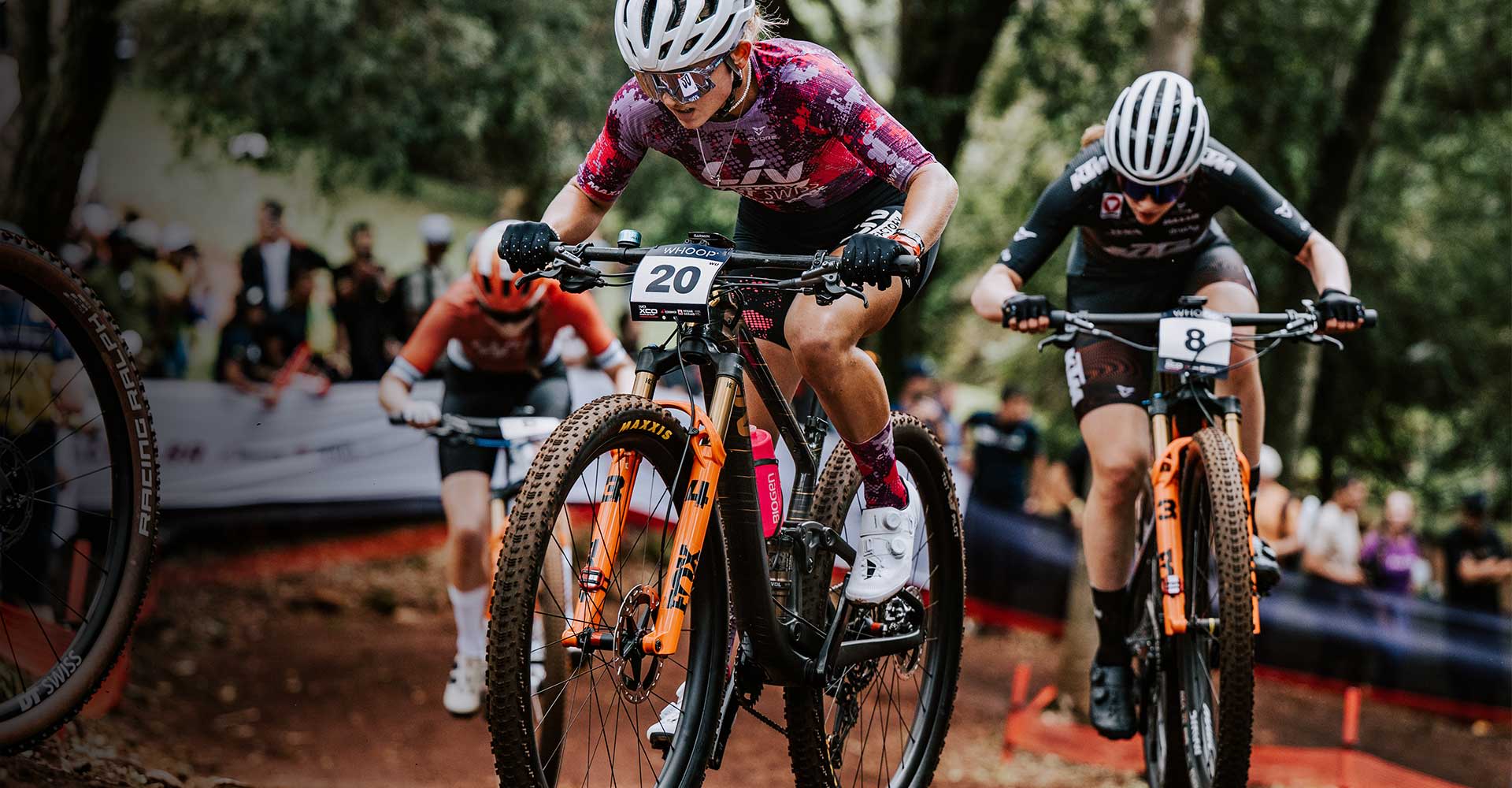 Jenn riding fast