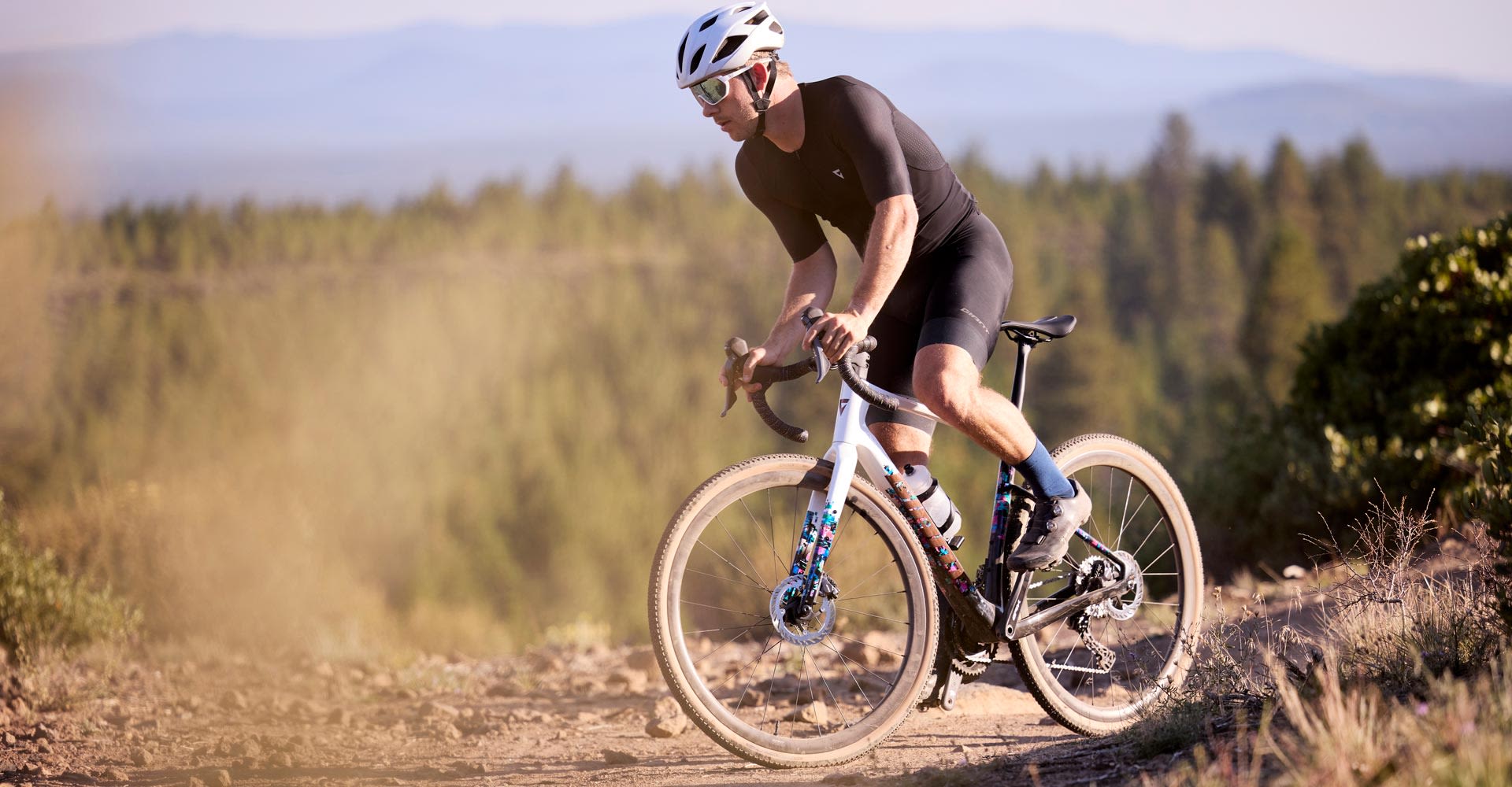 gravel cyclist on special edition revolt