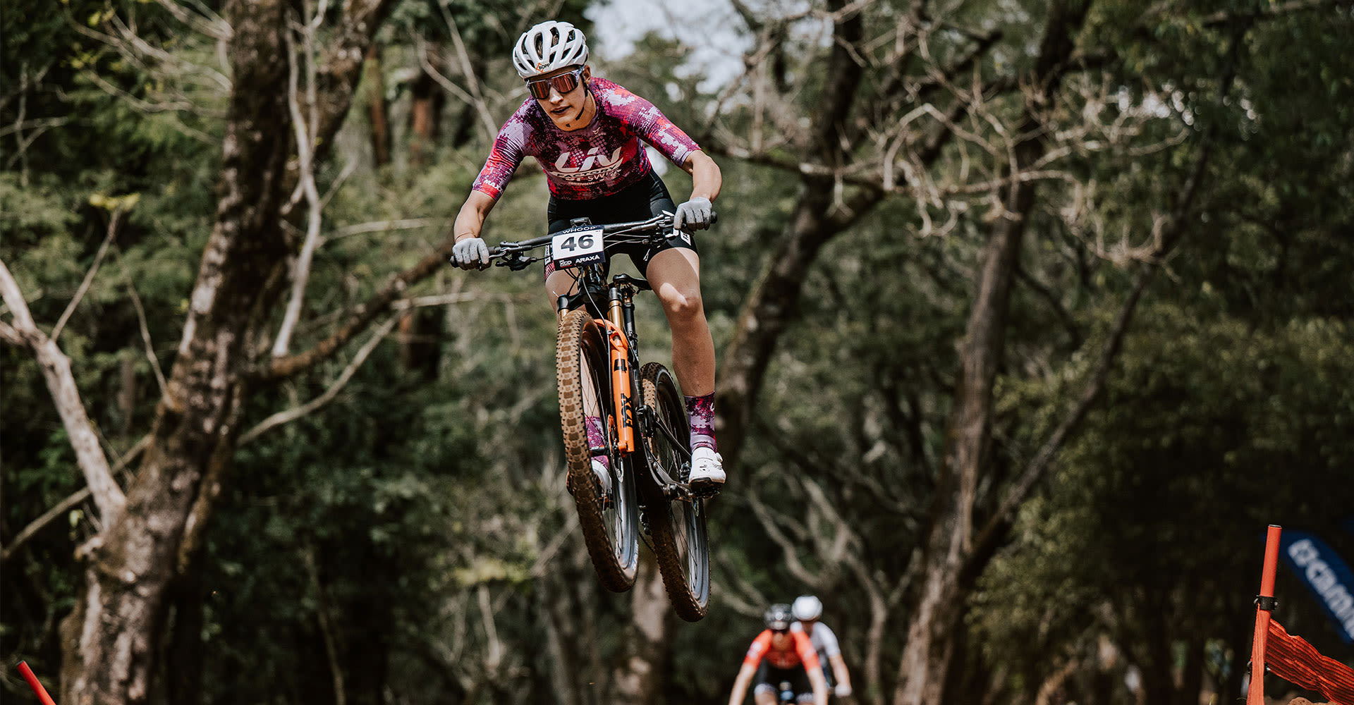 Liv athlete riding Pique