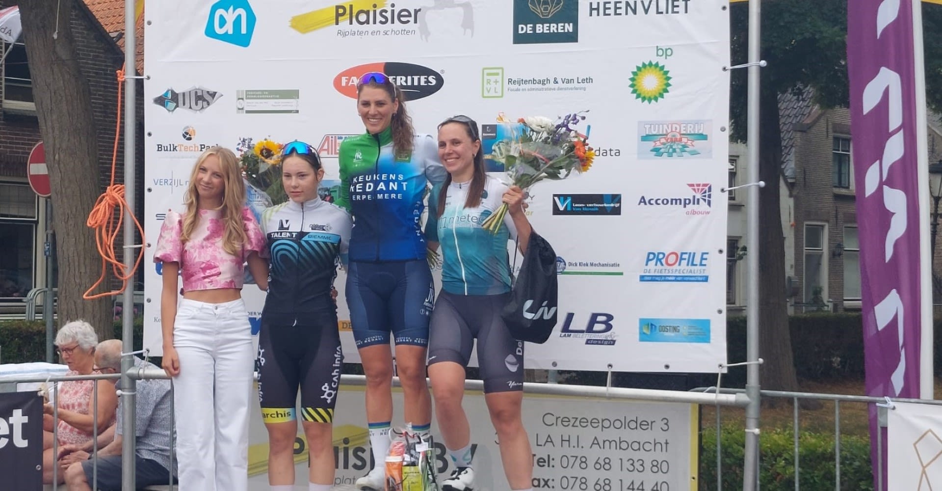 Podium in Abbenbroek