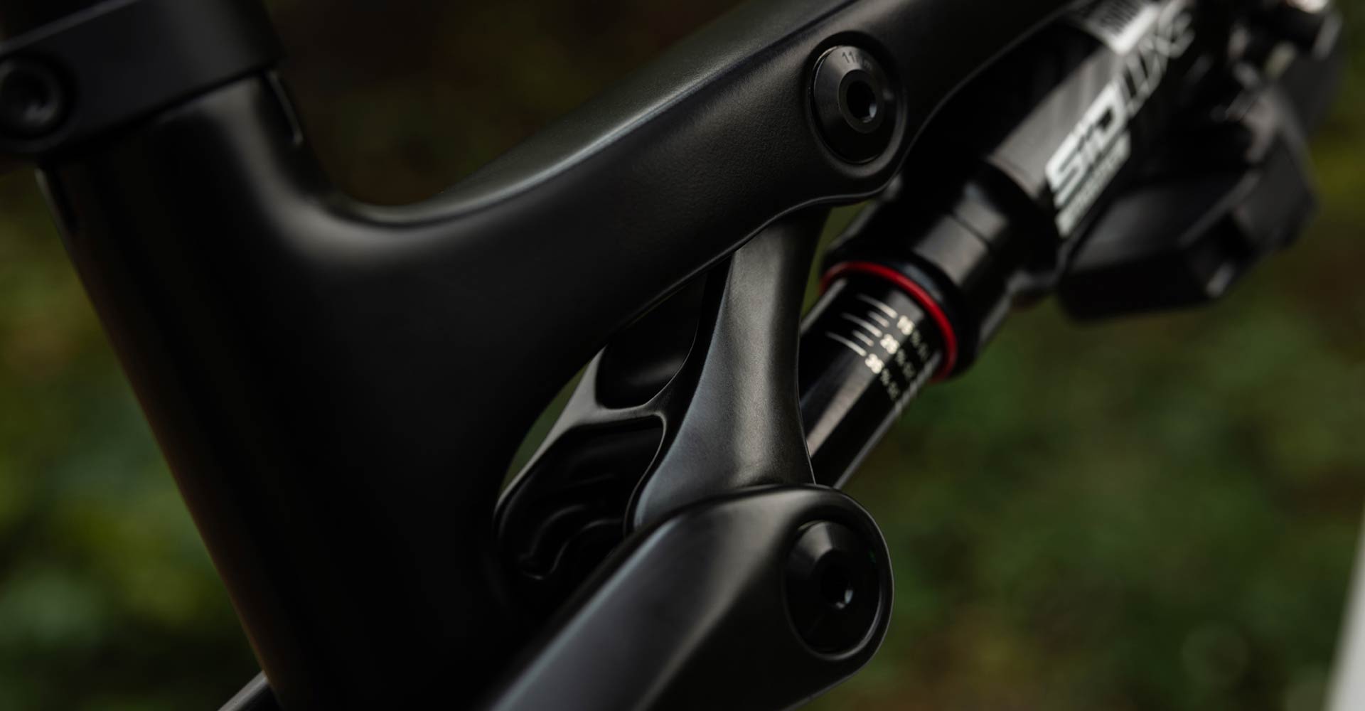 closeup of suspension