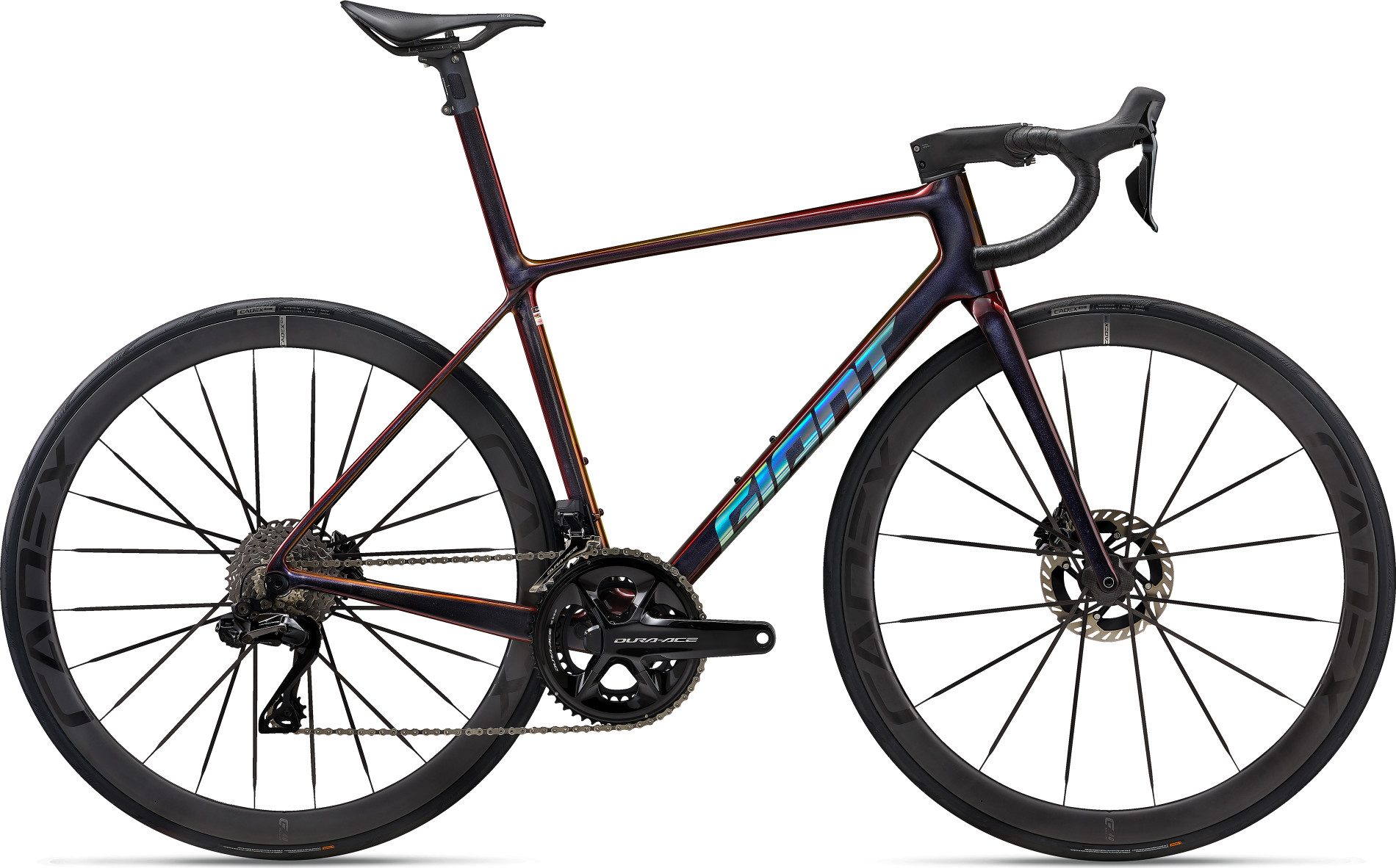 Giant TCR ADVANCED SL 0 DA with Shimano Dura-Ace Di2 groupset and Cadex carbon wheels.