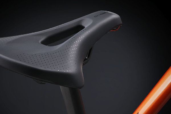Liv ErgoMax Saddle is designed for long-range comfort. 