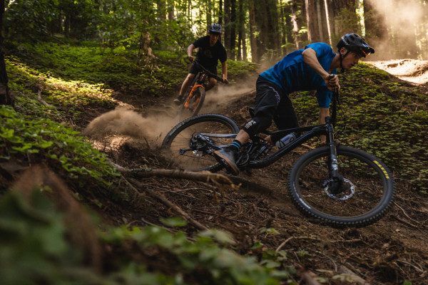 From backcountry trails to backyard dirt jumps, the new Trance X helps trail riders push new limits in whatever way they wish. Giant Factory Off-Road Team DH racer Matthew Sterling enjoys some play time away from the racetrack. Ryan Cleek photo  
