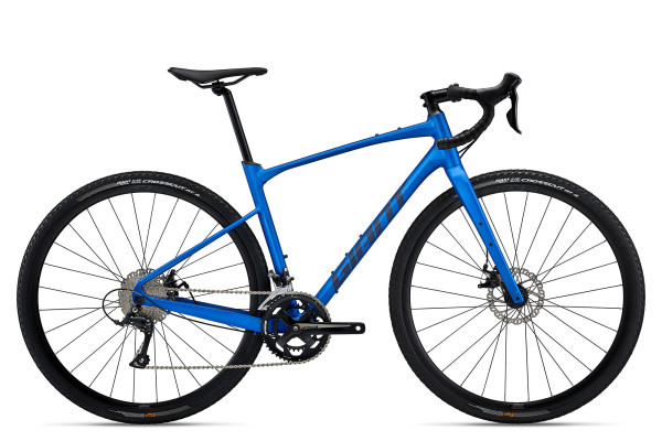 The Revolt 2 in Sapphire features a lightweight ALUXX aluminum frameset and a full composite fork. Availability varies by country. 