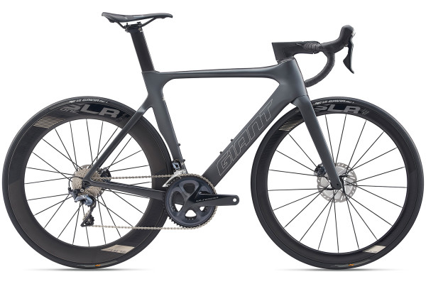 The 2020 Propel Advanced 1 Disc in Matte Gunmetal Black / Chrome. Availability varies by country. 