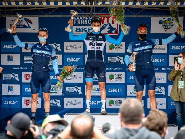 Double podium en Coupe de France pour le Giant France XC Team