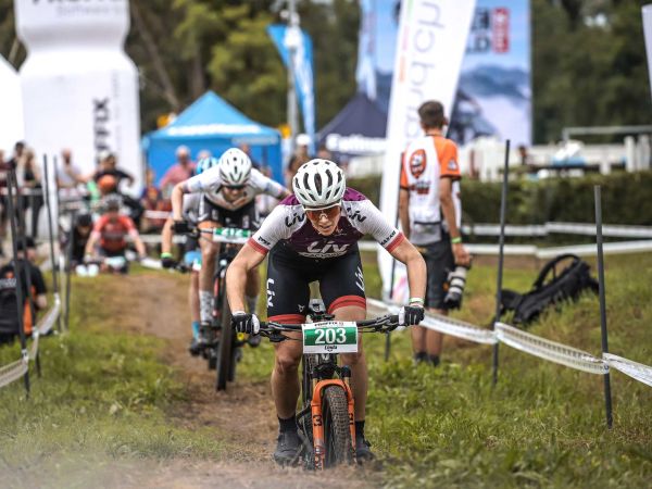 Linda Indergand Second at Swiss Bike Cup Basel!