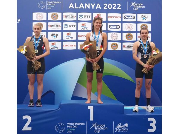 Lisa Tertsch Wins European Triathlon Cup Alanya!