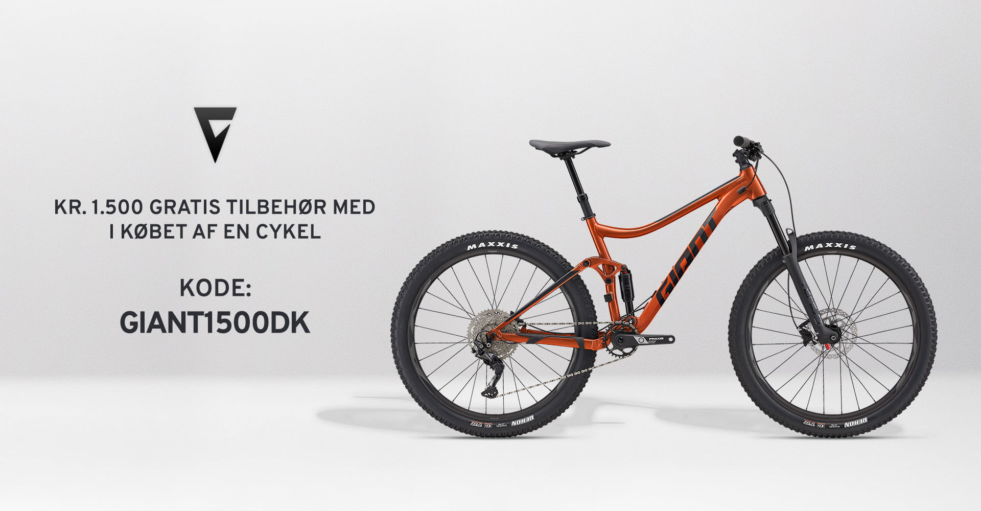 tragt Diverse Løft dig op Kr. 1.500 gratis tilbehør med i købet af en cykel! | Giant Bicycles Danmark