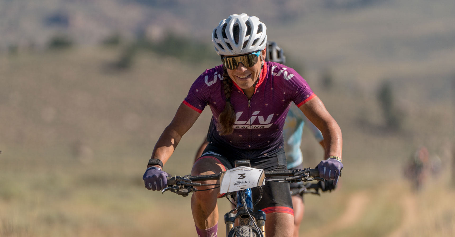 Crystal Anthony racing Leadville 100