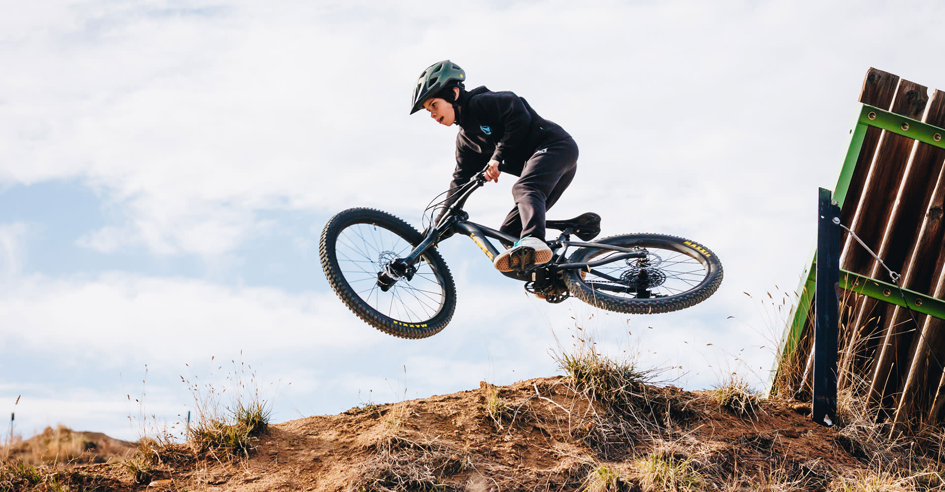 Mountain biking with kid discount