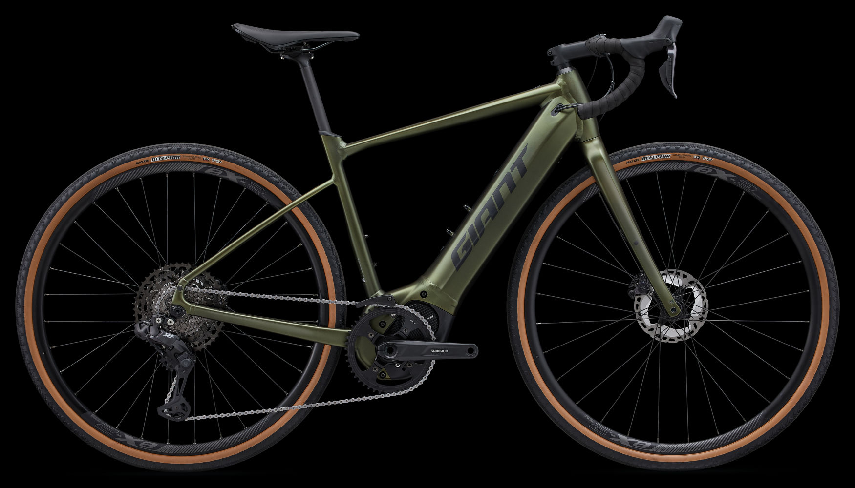 Giant gravel e shop bike