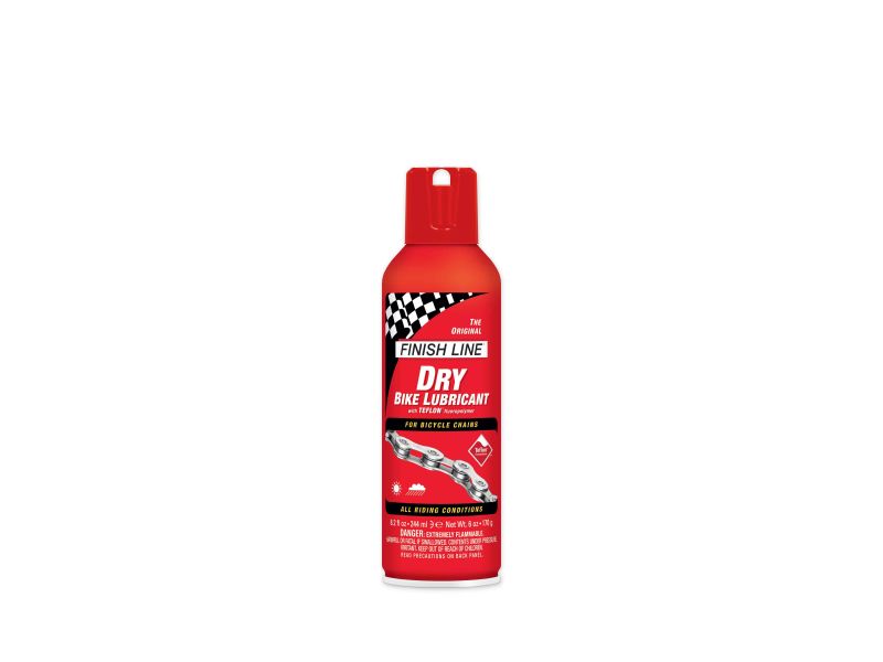 Finish Line Dry Teflon Chain Lube 8oz Aerosol Giant Bicycles US