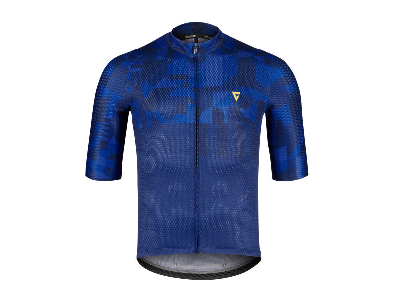 Giant Elevate men's short sleeve cycle jersey in blue/black Giant Elevate men's short sleeve cycle jersey in blue/black