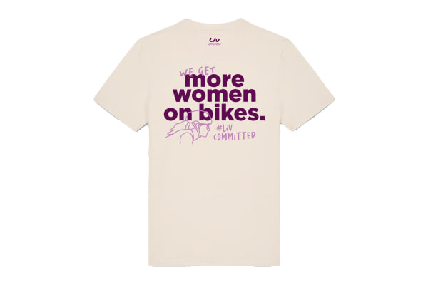 Liv T-Shirt more women on bikes