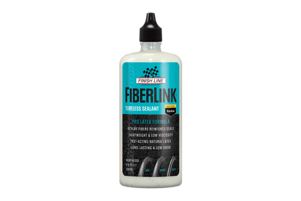 Finish Line FiberLink Tubeless Sealant: Pro Latex - 8oz - Drip Bottle