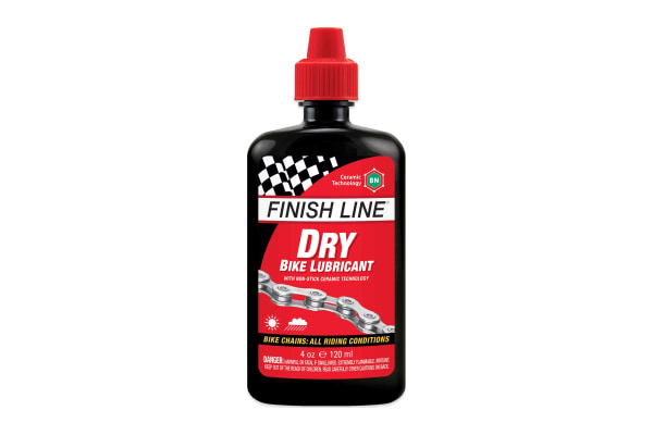 Finish Line Dry Chain Lube Ceramic BN 4oz Squeeze Bottle