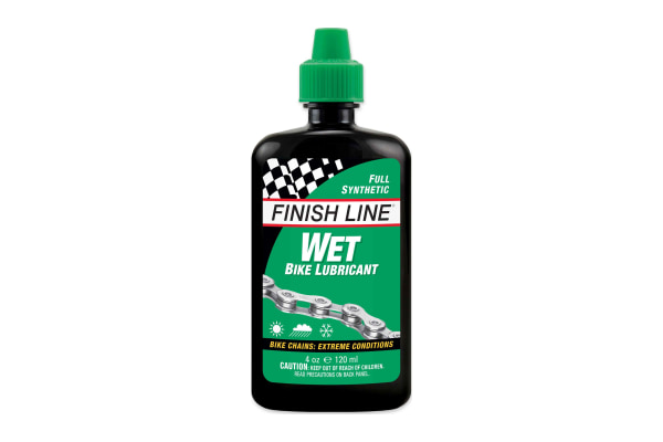 Finish Line Wet Chain Lube 4oz Squeeze Bottle