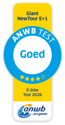 Giant NewTour E+ 1 is als 'GOED' beoordeeld met 4 sterren!